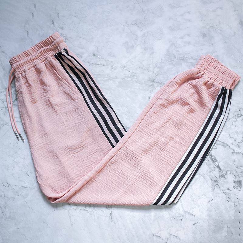 Hibiscus Striped Joggers