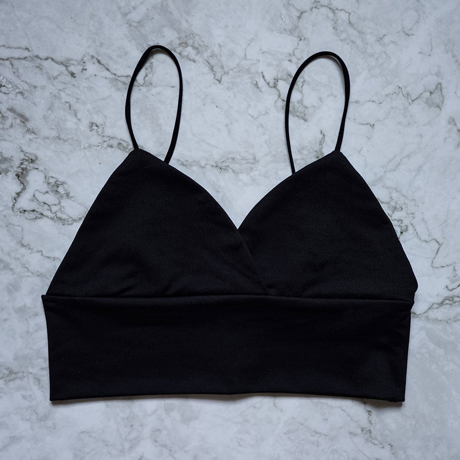 Musubi Cropped Triangle Bralette – Lychee the Label