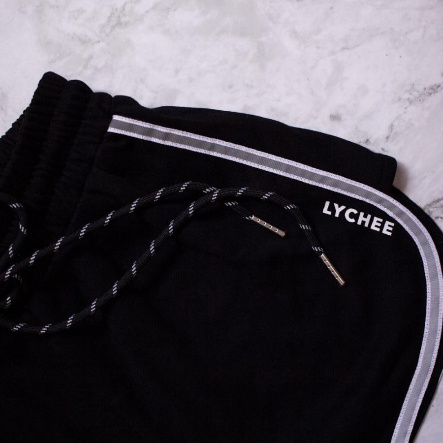 Bao Reflective Detail Logo Shorts Lychee the Label